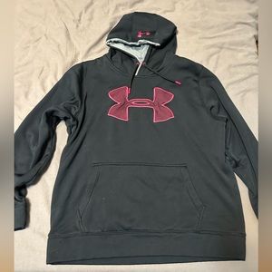 Under armour fleece big logo sweatshirt